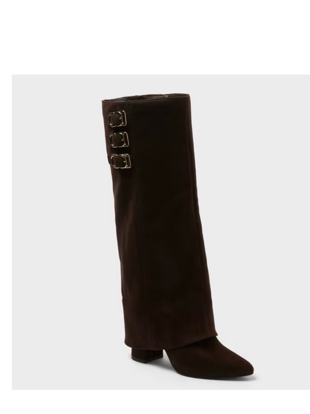 Women's Tall Brown Side‑Zip Boot